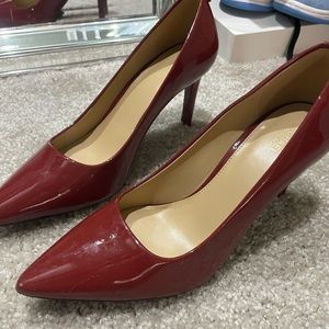 Beautiful Dark Red High Heels